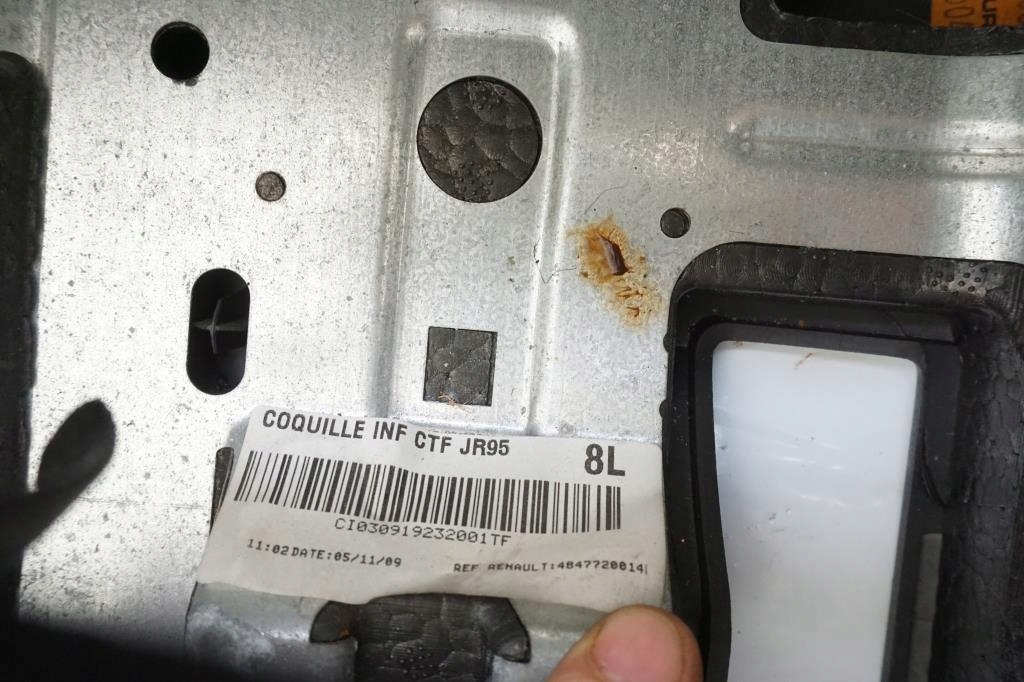 фото №6, Защита колонки замка зажигания renault grand scenic iii