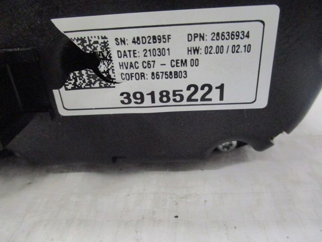 фото №9, Opel corsa f панель кондиционера