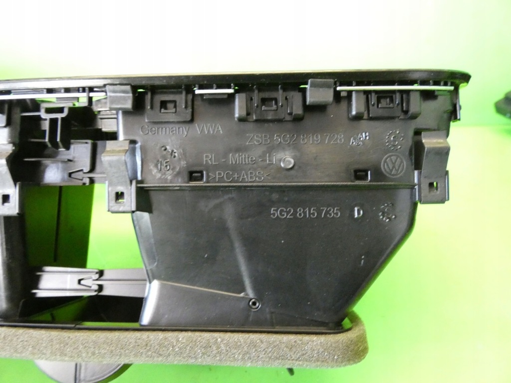 фото №11, Dekor рамка радио панели решётки середина uk vw golf vii gti 12-16