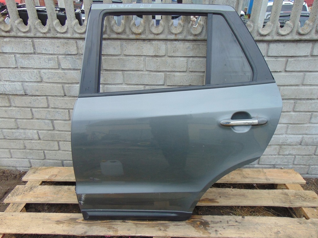 фото №1, Дверь левый задняя hyundai santa fe ii цвет 2j