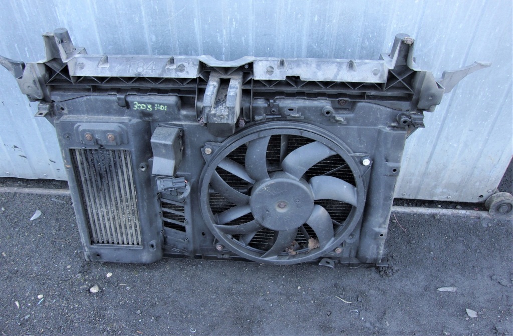 фото №1, Peugeot 3008 i pas передній радіатор підсилювач