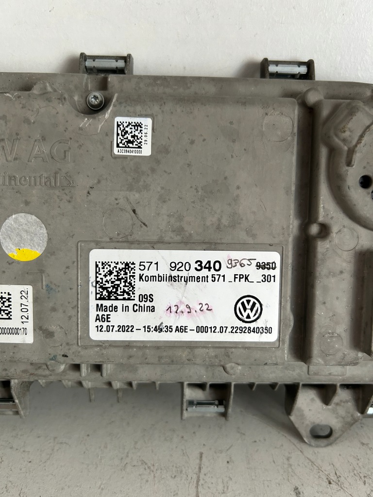 фото №10, Vw passat b9 счетчик приборная панель виртуальный lcd 571920340