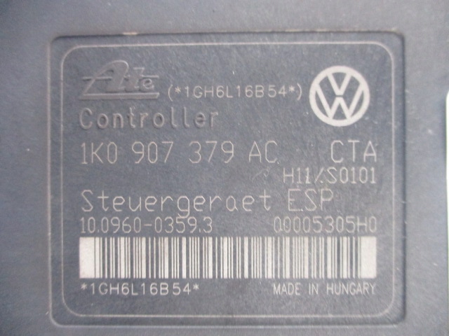 фото №9, Seat leon ii насос блок управления abs esp 1k0614517af