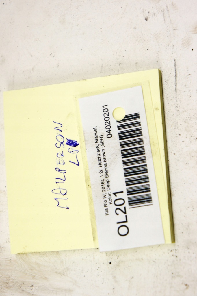 фото №7, Ol201 kia rio iv 16- 1.2i амортизатор левый перед