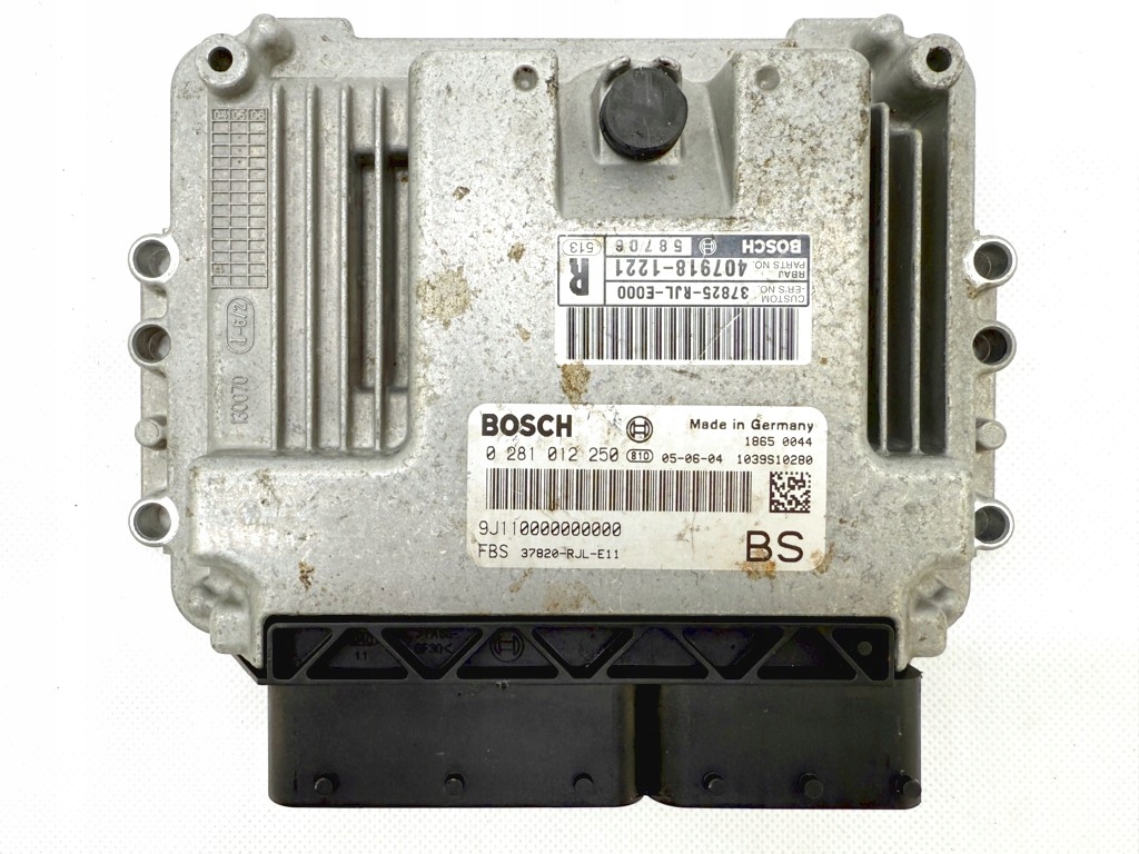 фото №1, # блок управления honda fr-v 2.2 cdti 37820-rjl-e11 0281012250 #