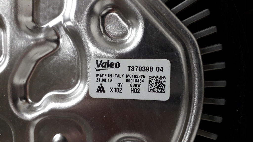 фото №13, Renault scenic kadjar / qashqai вентилятор радіатора 21481hv80a fs2198 новий