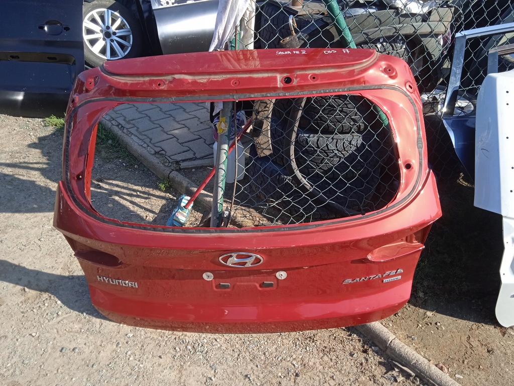 фото №1, Hyundai santa fe iv кришка багажника задня