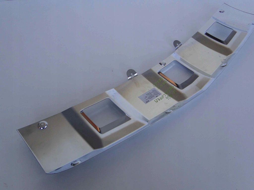 фото №8, Mercedes gl x164 164 лист хром спойлер передній