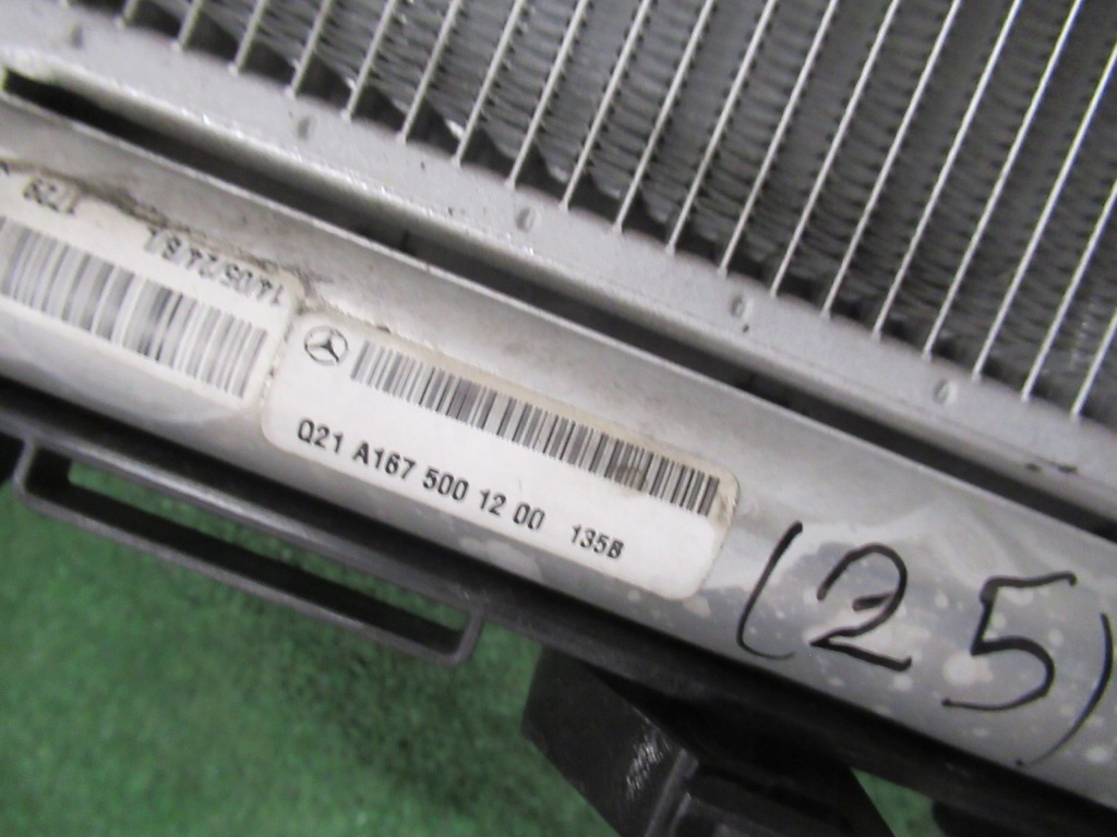 Mercedes gls gle w167 радиатор воды кондиционер a1675000300 a1675001200 Цена