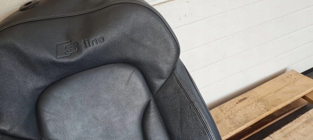 фото №16, Q5 8r шкіра обшивка сидіння правий перед sline milano