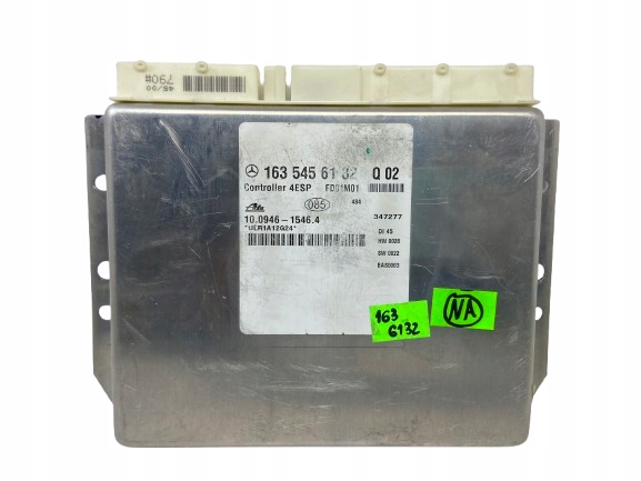 фото №1, Mercedes модуль бортовой компьютер блок управления a1635456132