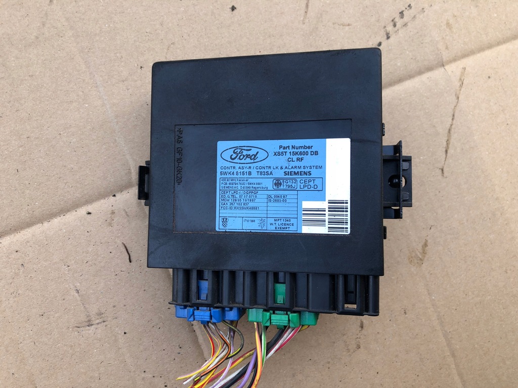 фото №1, Модуль комфорту ford ka 5wk48151b