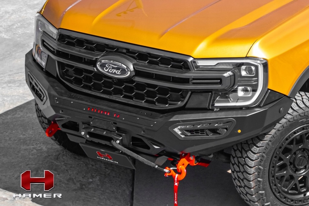 фото №14, Бампер передний стальной offroad hamer atlas ford ranger 2022-