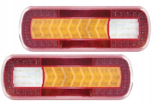 фото №1, Лампы динамический поворотник комбинированный задние led kpl