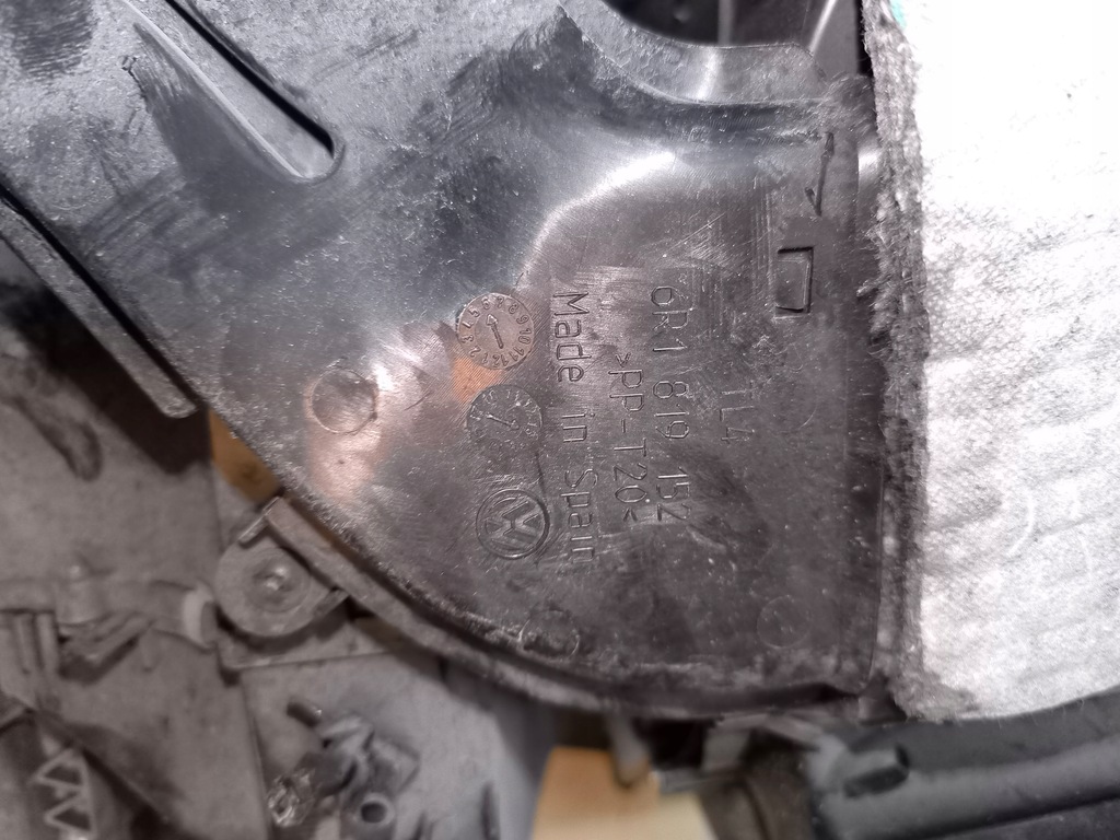 фото №6, Корпус обігрівача 6q1819303b skoda rapid ii 1.4d+wentylator+ двигуни