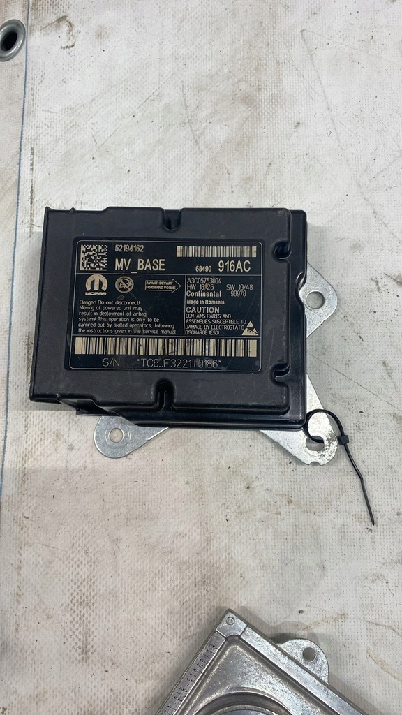 фото №1, Модуль датчик подушка безпеки jeep compass