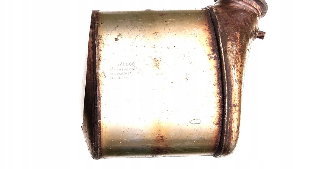 фото №1, Mercedes ml w166 # a1664901036 катализатор