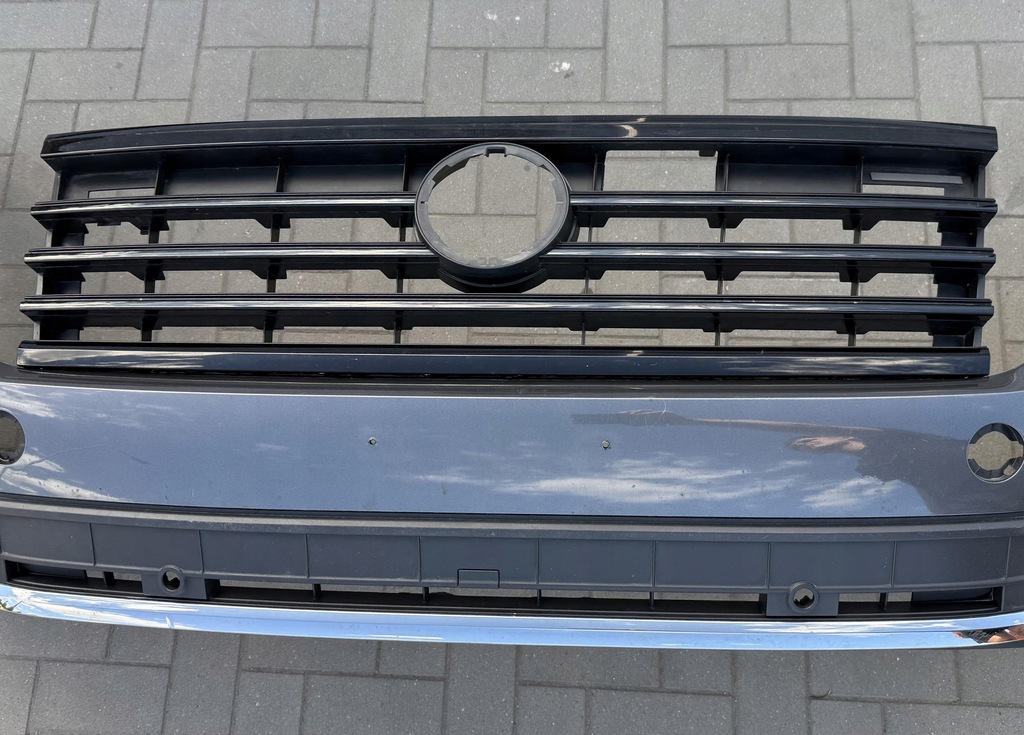 фото №5, Vw touareg iii r-line бампер передній перед