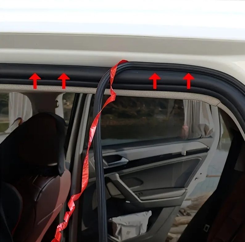 фото №9, Прокладка samoprzylepna дверь автомобильных защита край 5m универсальная