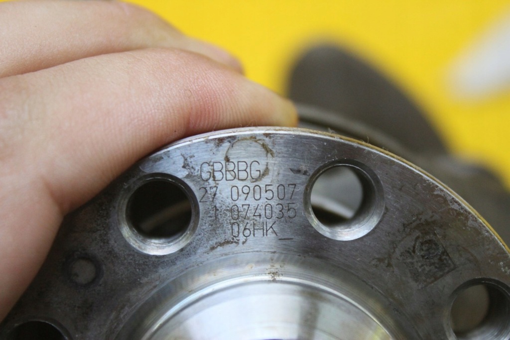 фото №15, Wał колінчастий seat leon ii audi a3 8p a4 b8 volkswagen 1.8 tfsi bzb cab 06hk