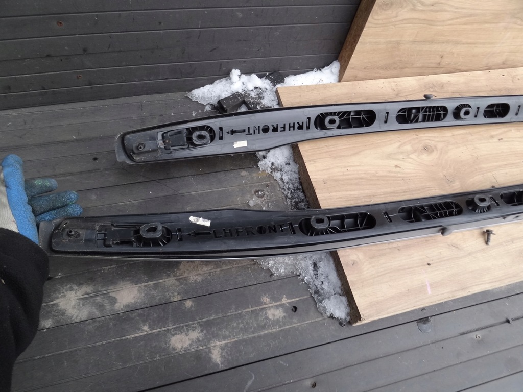 фото №5, Ford ecosport 2014 рейлинги кровельные комплект левый i правый оригинал