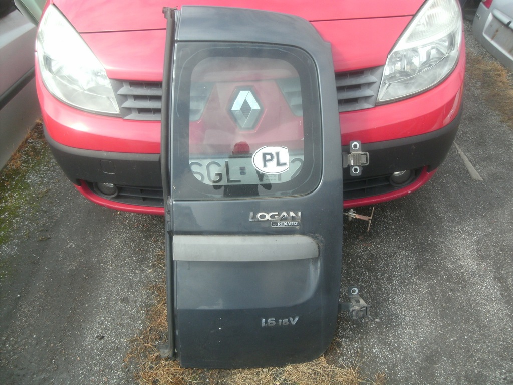 фото №1, Двері dacia logan mcv праве задня крило 07-12 rok