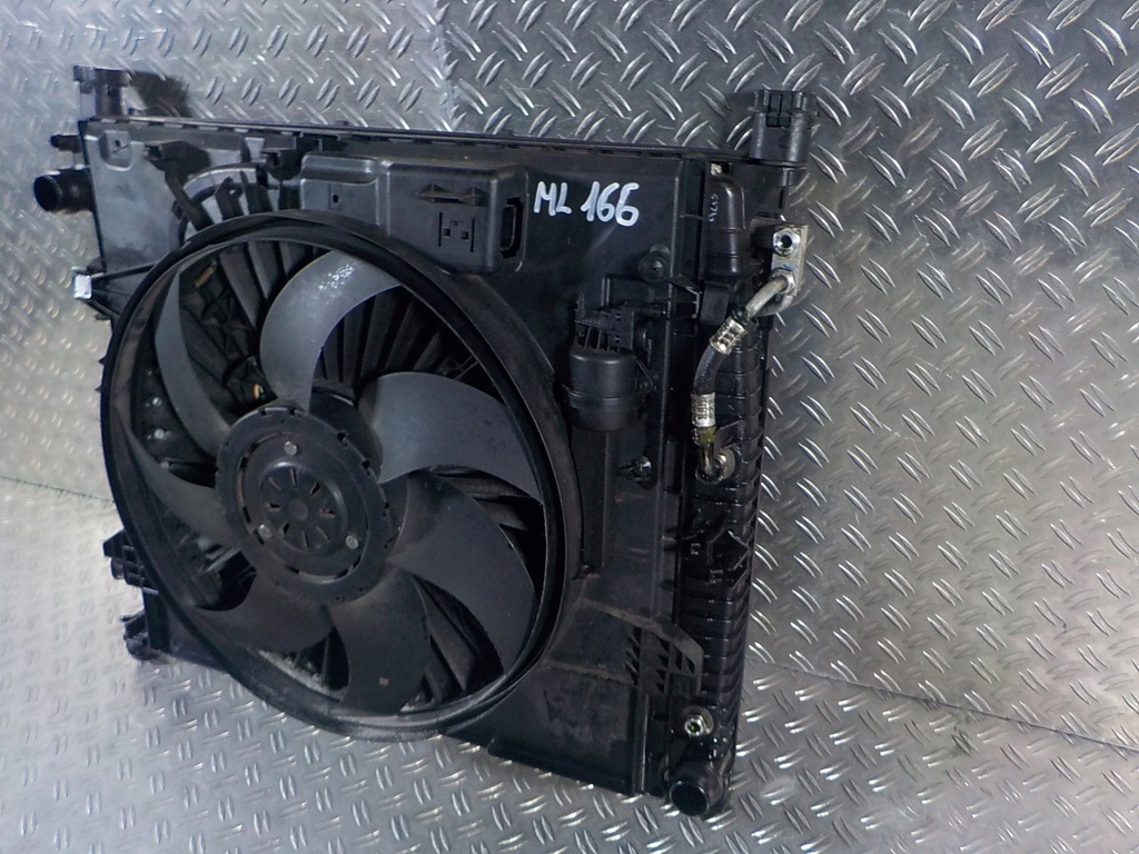 фото №6, Mercedes ml166 11-15 радіатор комплект