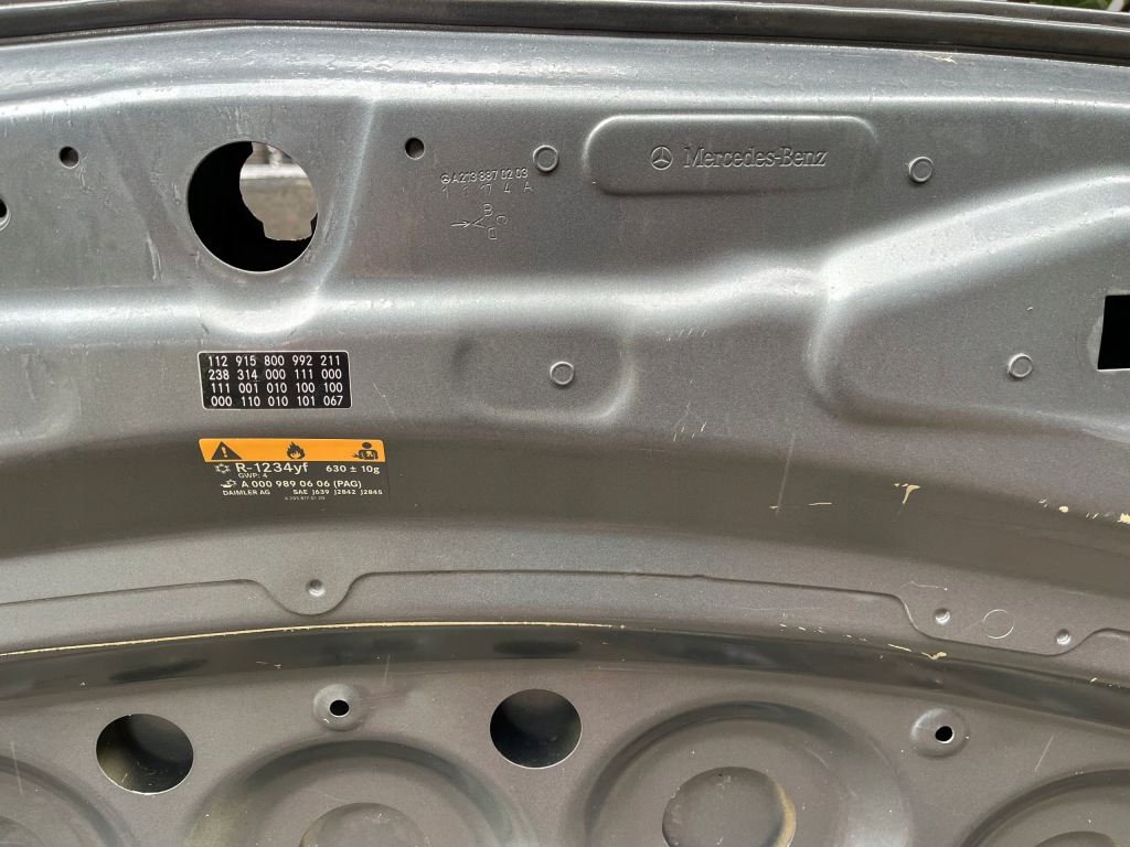 фото №6, Mercedes e-klasa coupe 238 капот перед передняя