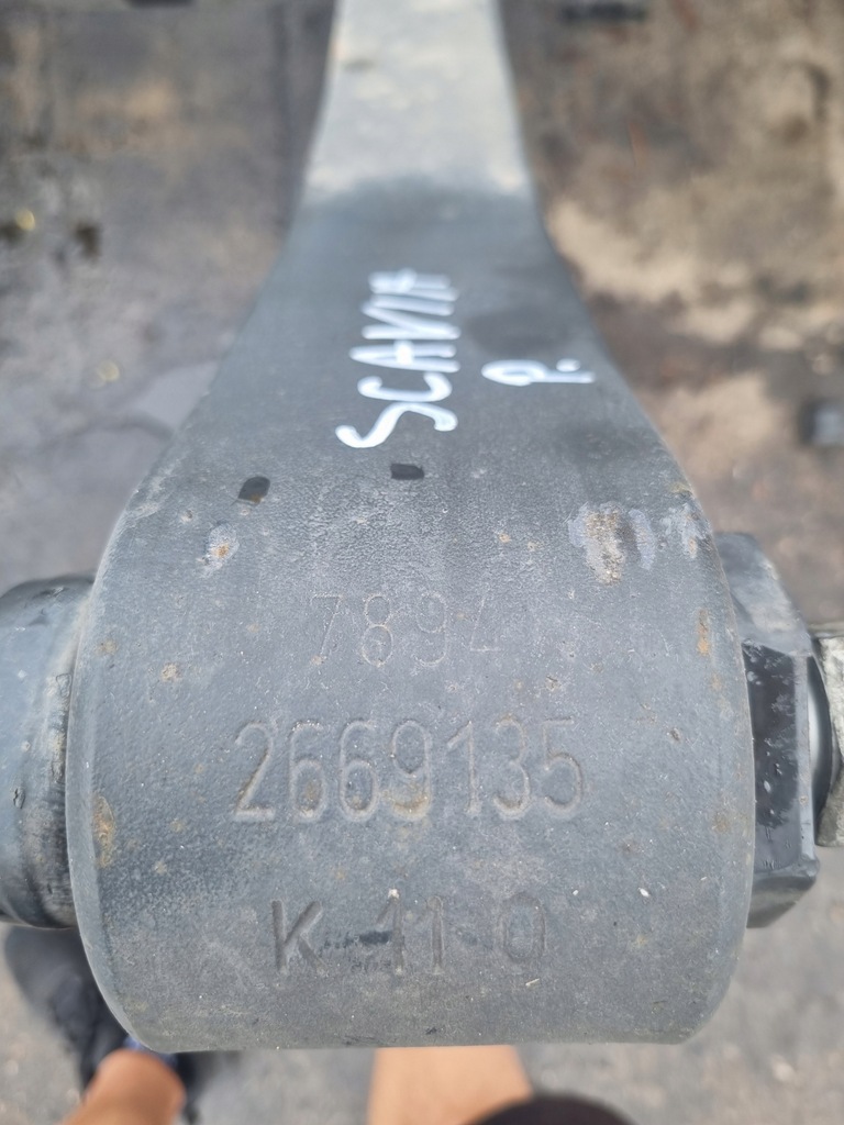 фото №2, Scania s r ntg ngs next generation oś комплектна передня балка ресора 2019