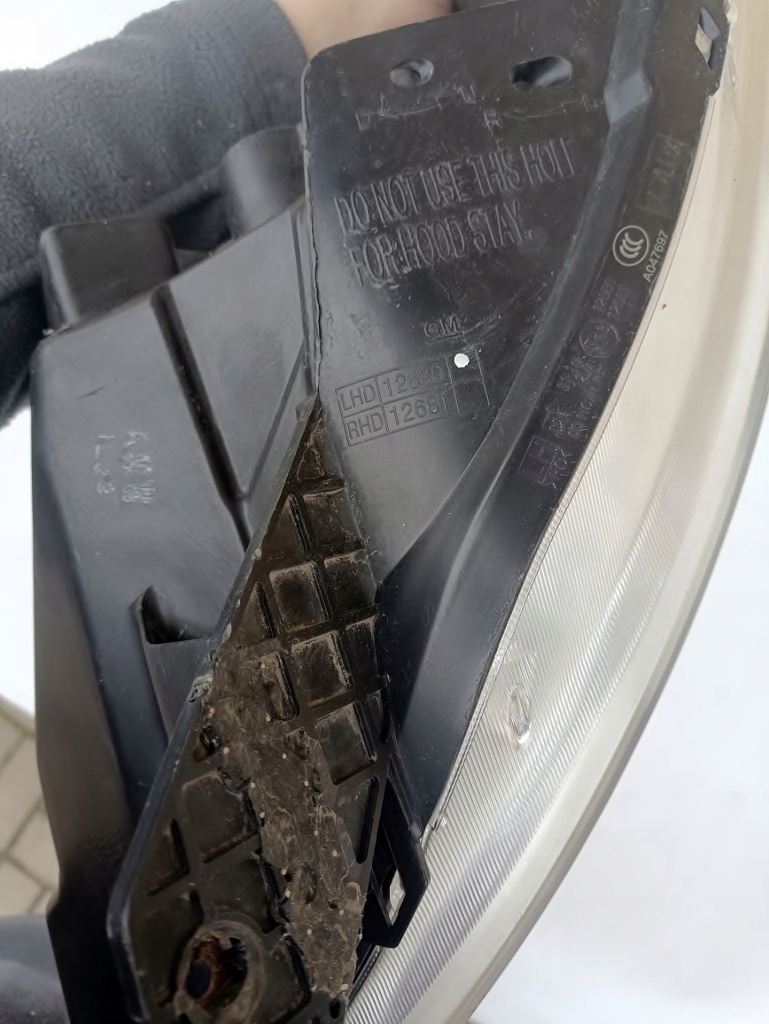 фото №8, Лампа перед ліва chevrolet spark m300 europa