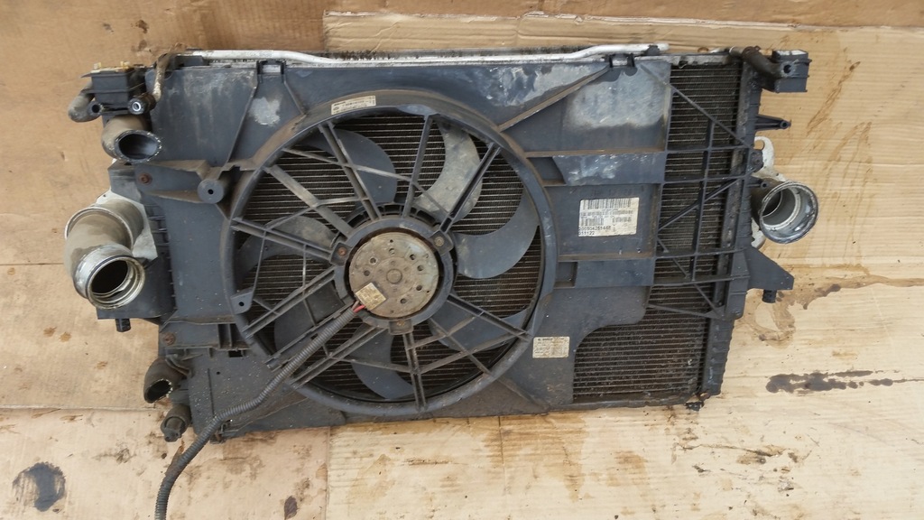 фото №9, Vw t5 transporter 2.5 tdi радіатор вентилятор