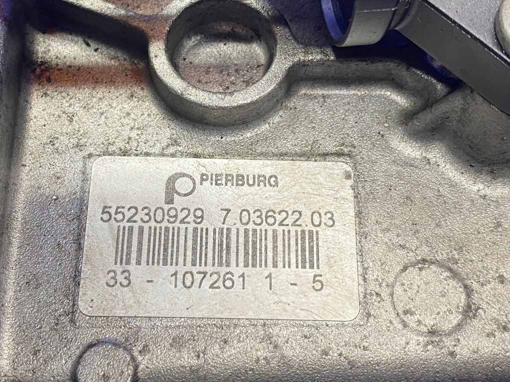 фото №10, Радиатор выхлопных газов egr punto evo doblo ii opel 1.3m-jet 199b4000 55230929