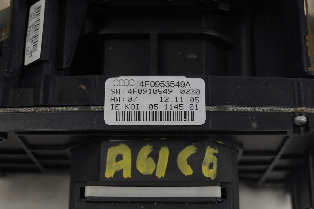 фото №9, Audi a6 c6 переключатели переключатели pod руль kombi круиз-контроль 4f0953549a