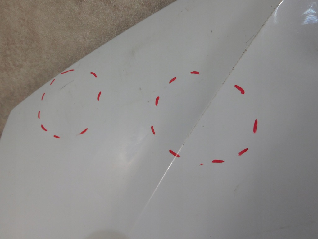 фото №7, Audi a6 c8 4k капот крышка двигателя белый !