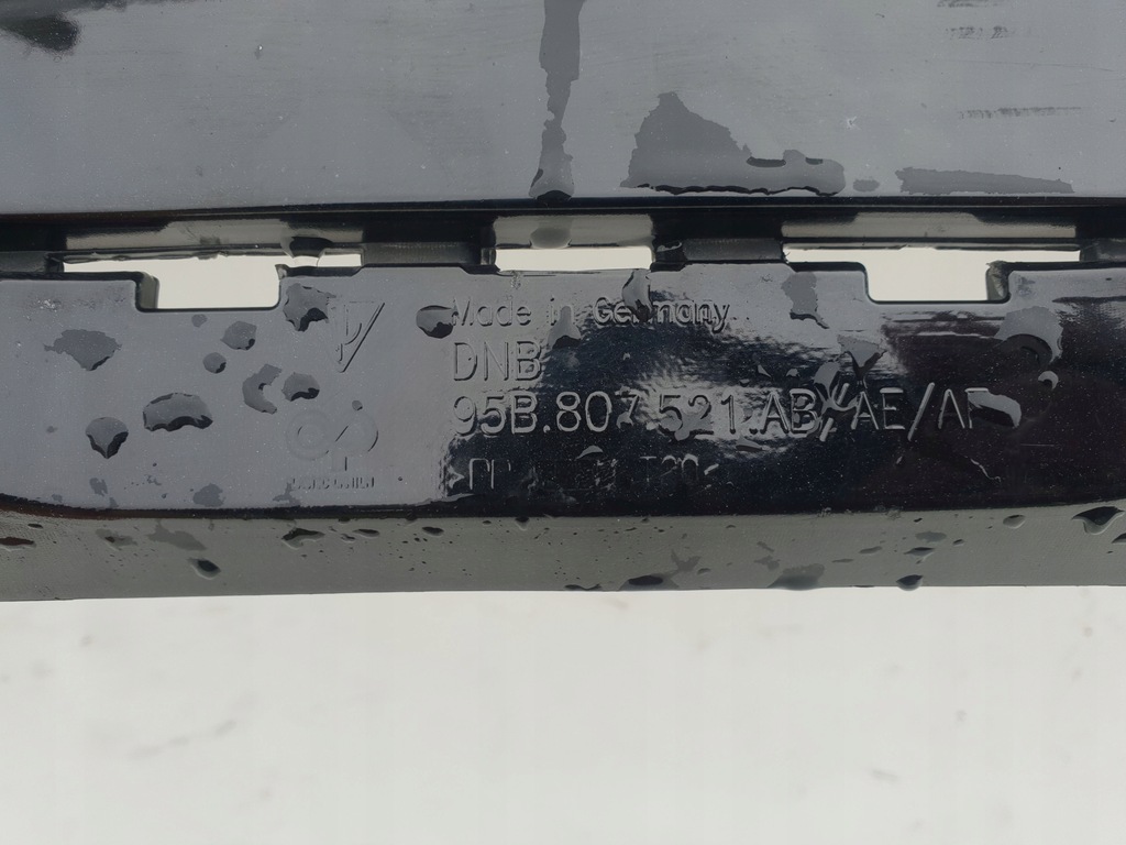 фото №16, Porsche macan 95b 14-18 спойлер накладка w бампер задняя 95b807521