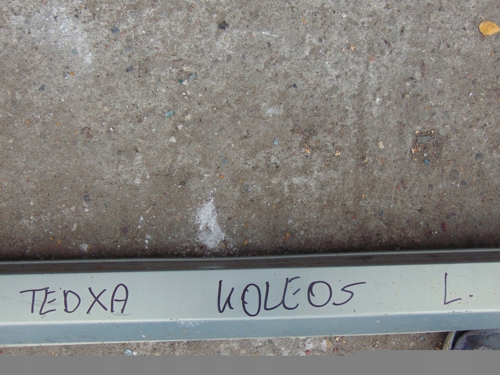 фото №13, Молдинг накладка порог левая renault koleos tedxa