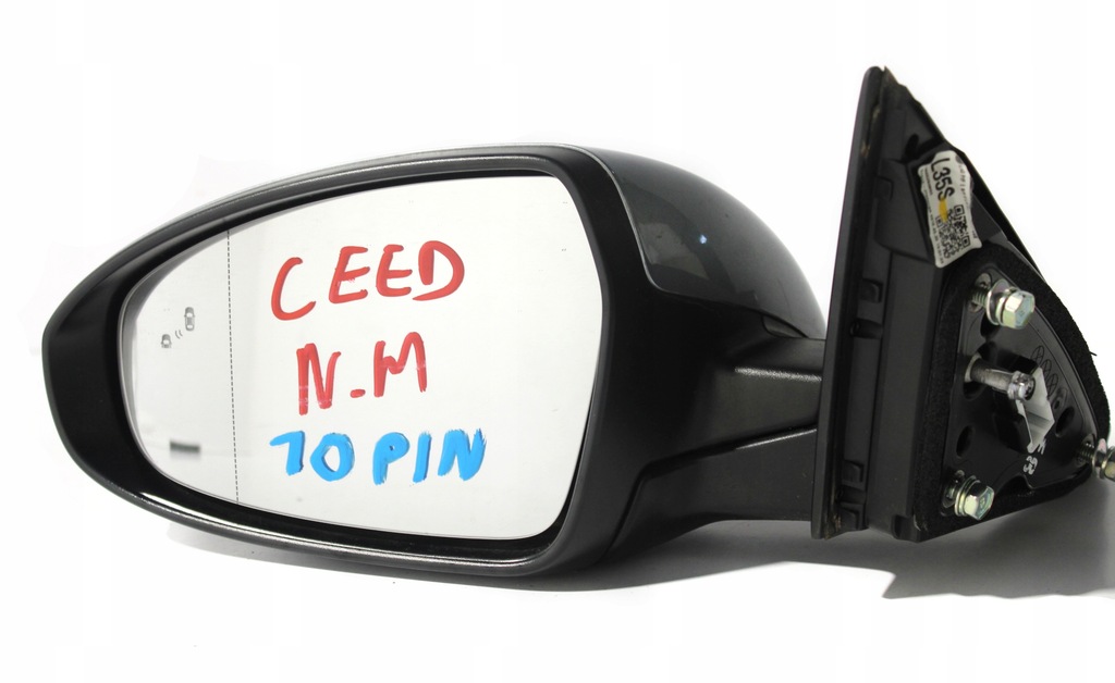 фото №1, Kia ceed iii 3 зеркало наружное левая 10 pin