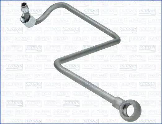 фото №1, Шланг мастило. турбонагнітача citroen jum op10219