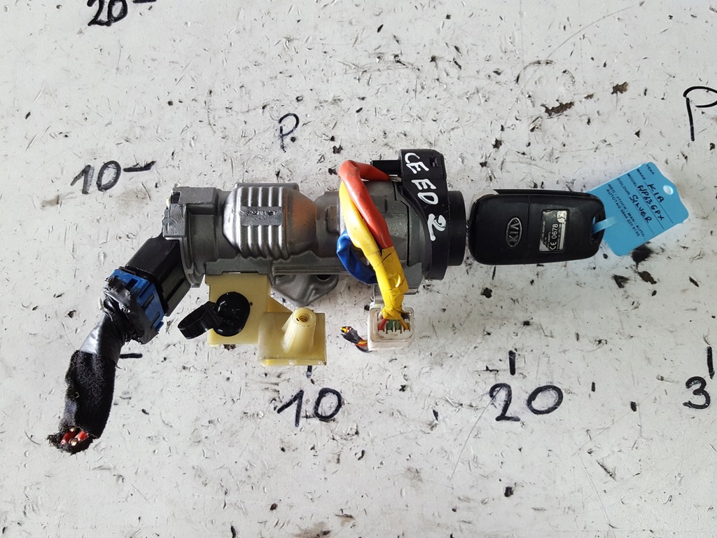 фото №1, Kia ceed 2 ii 12r- замок запалювання ключ