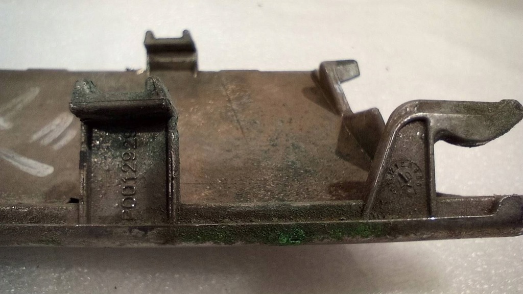 фото №14, Renault laguna iii 07-13 молдинг левая хром бампера перед передний c508