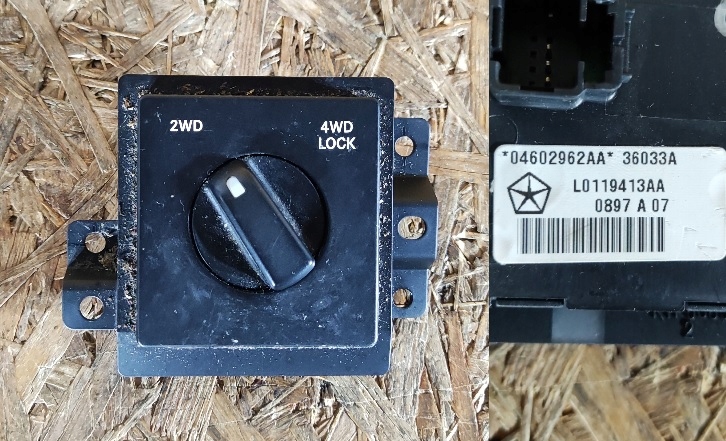 фото №1, Переключатель привода dodge nitro 04602962aa