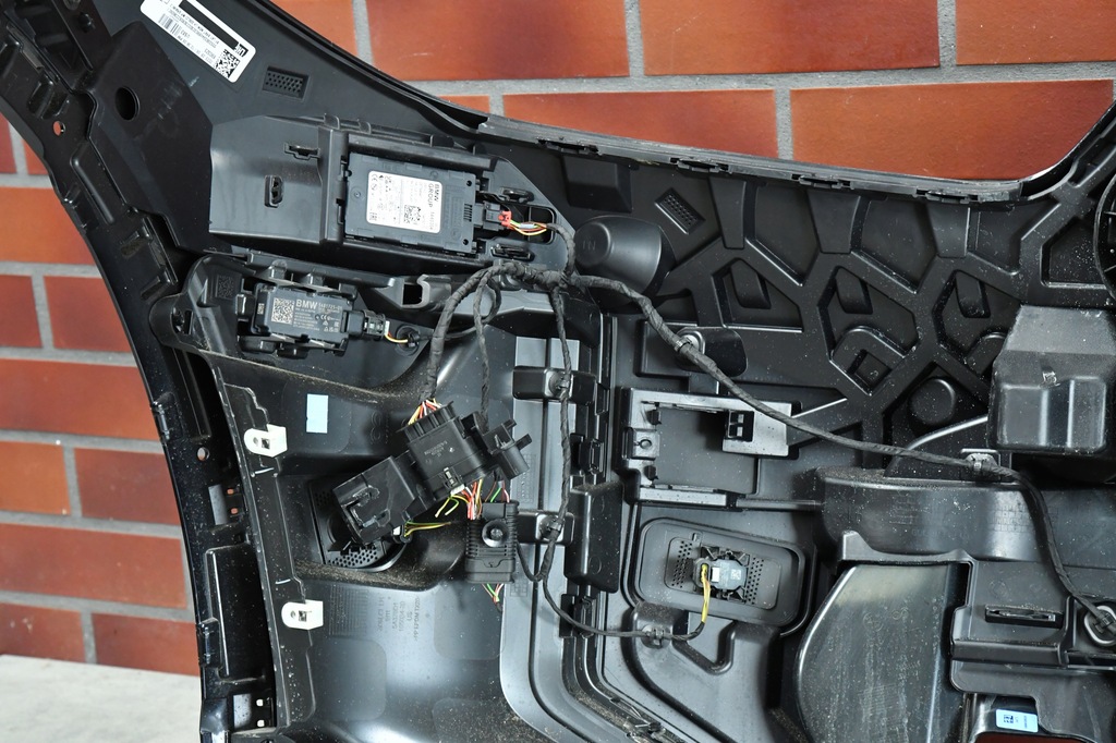 фото №7, Бампер перед передній bmw x6 g06 lci lift m-pakiet kompletny джгут радари