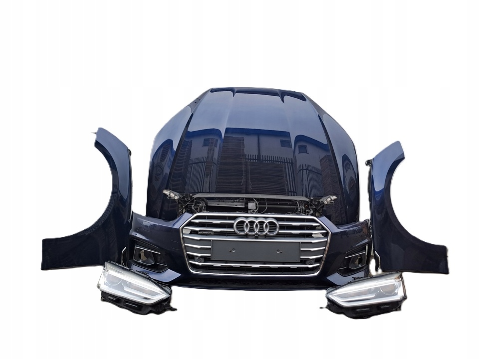 фото №1, Audi a5 8w 16-20r капот бампер pas крыло full led lx5h