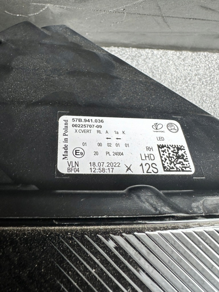 фото №5, !skoda karoq lift лампи перед full led комплект!