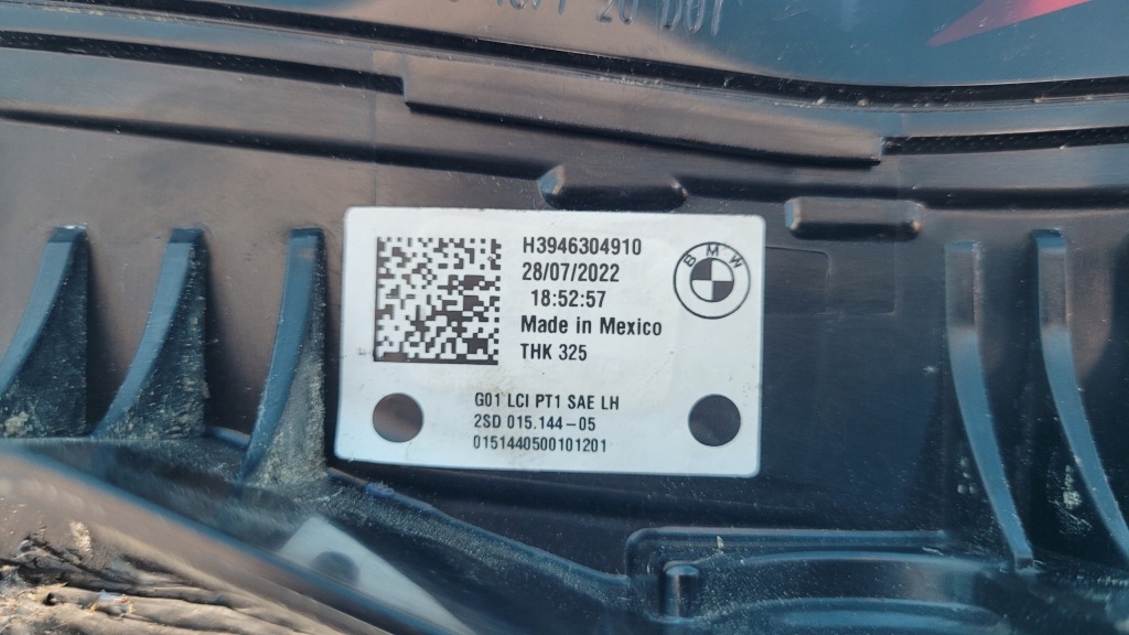 Bmw x3 g01 lci sdrive30i 23r лампа лівий задній led 9463049 przerabiana з америка Доставка