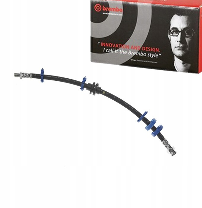 фото №1, Шланг гальмівний лівий перед lancia delta ii 1.6 1.8