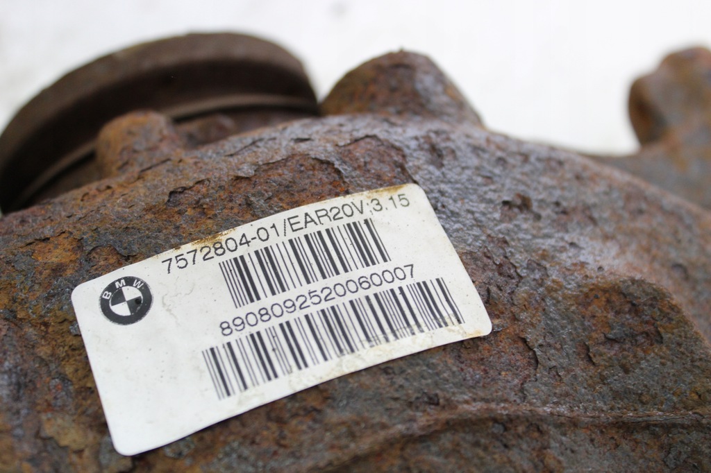 фото №8, Bmw 1 e87 120d 2.0d міст диференціал задня задній 3.15 7572804