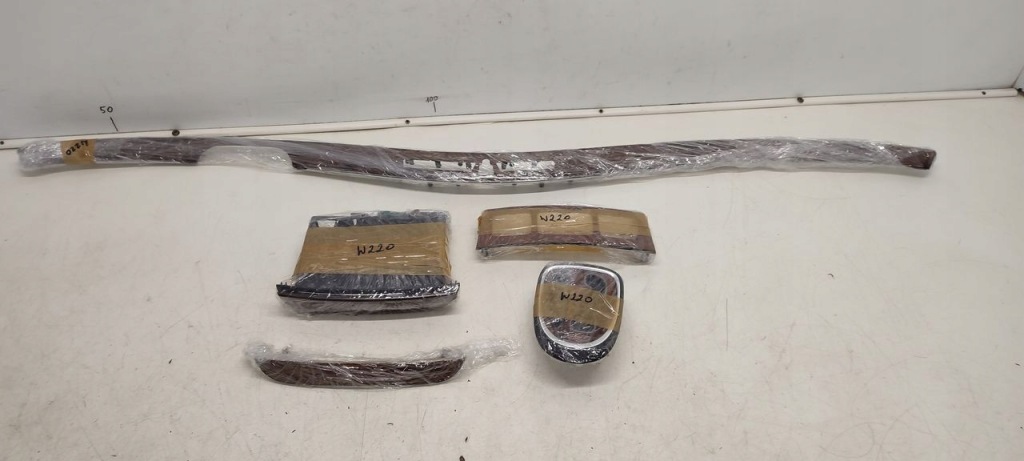 фото №16, Декоры накладки панели консоли mercedes w220