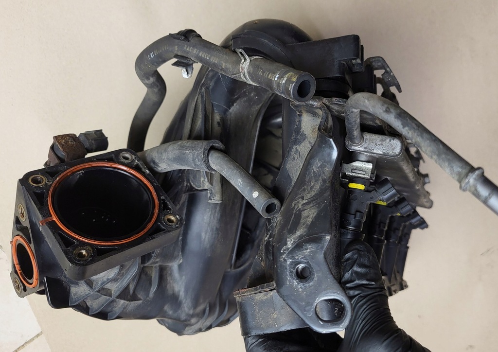 фото №16, Коллектор всасывающий форсунки датчик шланг mitsubishi outlander iii 2.0 b