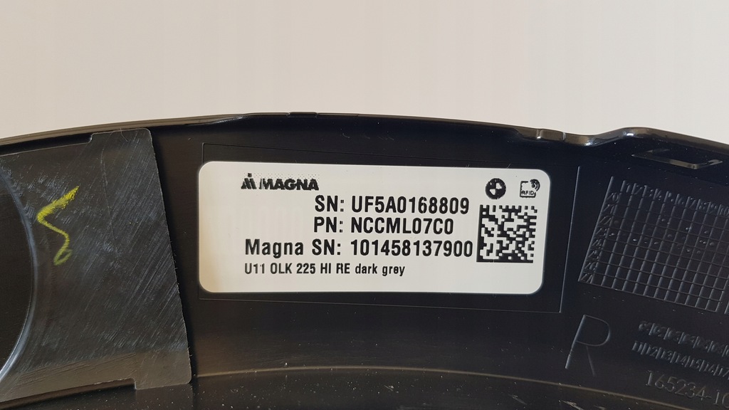 фото №6, Молдинг крыла задняя правая bmw x1 u11 m-pakiet dark grey 5a01688